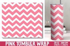 Pink Digital Paper Tumbler Wrap Product Image 1