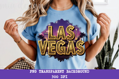 Las Vegas PNG, Vintage Nevada Desert Sign Sublimation Product Image 5
