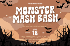 Retro Witch is a Halloween retro duo font Product Image 4