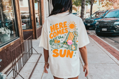 Here Comes The Sun PNG, Preppy Coastal Summer Sublimation Product Image 5