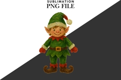 Oil painted elf png design for T-shirts Product Image 2