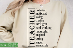 Teacher SVG, Back to School SVG, Teacher PNG Design Product Image 4