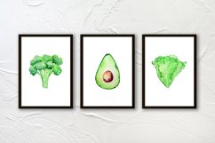 Watercolor vegetable Wall Art Product Image 4