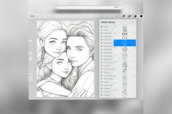 38 Procreate Family Stamp Brushes Product Image 3