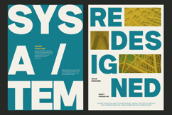 Galcio - Modern Bold Sans Serif Font Product Image 5