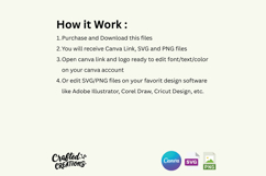 Personalized Cheer SVG PNG: Glitter Mascot, Canva Template Product Image 5