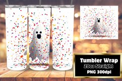 Delightful Easter Ghost Tumbler: Springtime 20oz Product Image 1