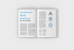 Hardcover Book Mockups - A5/5.8x8.3 inch - 10 views Product Image 9