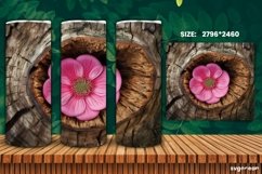 Flower Bark Tumbler Wraps Bundle | 20 Oz | Sublimation Product Image 6