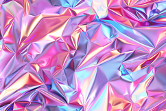 Colorful crumpled holographic foil Product Image 1