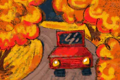 Cozy Hand Drawn Autumn Scenes and Fall Elements Product Image 5