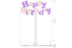 Bundle First Birthday Cake Toppers Stl Files for 3d Print. Product Image 4