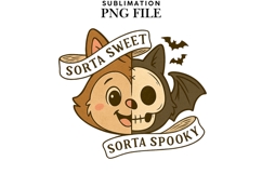 Sweet spooky png design for T-shirts Product Image 1