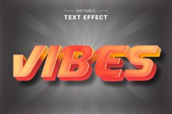 Editable Text Effect for Illustrator. Vector Graphic styles Product Image 1