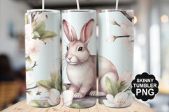 Easter Bunny Tumbler - Easter Day Tumbler PNG Design Product Image 1