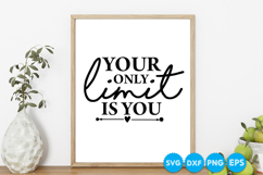 Motivational quotes SVG Design, Inspirational SVG Product Image 1