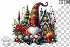 Christmas Gnome Sublimation - Clipart PNG Bundle Product Image 6