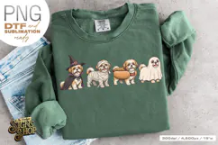 Halloween Shih Tzu DTF PNG Product Image 5