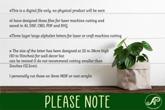 Unicorns Large H wall Letter 3 layer sign Product Image 5