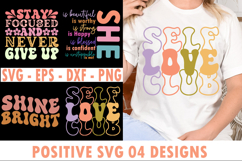 Positive Quotes SVG Bundle - Positive SVG Design ,Positive Product Image 6