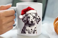 Christmas Dogs Sublimation Clipart, Christmas Dog Clipart Product Image 5
