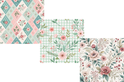 Cottagecore Floral Seamless Pattern Set Product Image 5