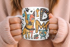 Dog Mum Mug Wrap Dog Lovers Mug Wrap Sublimation Product Image 9
