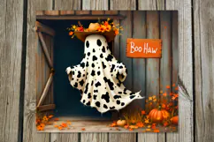 Halloween cow | 4 Skinny tumbler sublimation designs Product Image 5