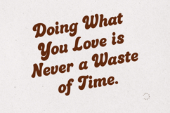 Sunday Swing - Groovy Retro Font Product Image 5
