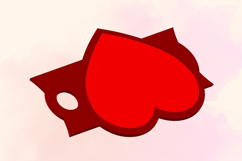 Heart, 40 OZ Tumbler, STL/3MF files for 3D Printing Product Image 5