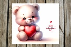 Valentine animals | cute teddy bears Skinny tumbler design Product Image 5