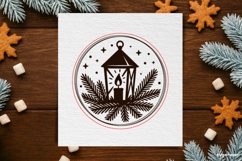 Winter Coffee Coasters SVG Bundle | Drink Coaster | SVG Product Image 5