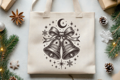 Christmas Angel SVG Files | Angel, Bells, Stocking, Reindeer Product Image 4