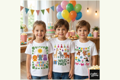 Wild Birthday Party Animals SVG PNG, Jungle Safari Clipart Product Image 7