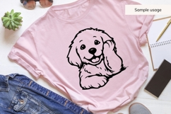 Golden Retriever Puppies SVG Bundle Product Image 5