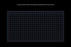 Retro Y2K Glitch Grid Textures Product Image 5