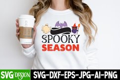 Spooky Season SVG Cut File, Spooky Season SVG Design PNG Product Image 1
