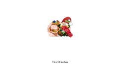 Dwarf with lamb. The gnome knits for the winter. Product Image 5