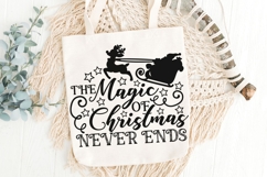 The Magic Of Christmas Never Ends Svg, . Product Image 6