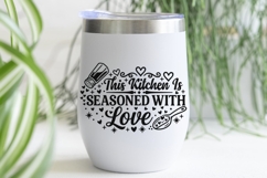 This Kitchen Is Seasoned With Love Svg, Farmhouse Svg. Product Image 6