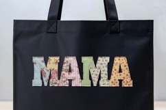 Vol. 8 Patchwork Fabric Mama - PNG Product Image 5