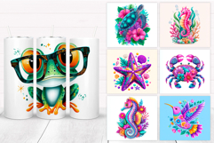 Tumbler Sublimation Bundle. Summer Tumbler Design Product Image 5
