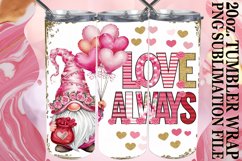 Unique adventures 20oz tumbler wrap, Valenines Product Image 1