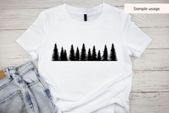 Pine Tree Border SVG Product Image 5