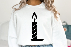 Christmas Candle Svg | Christmas svg | Shirt Svg Product Image 5