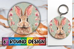 Round Farm Animal Sublimation Product Image 1