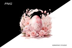 Easter Clipart, Easter Egg Clipart, Easter Bunny Png Product Image 1