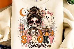 Funny Halloween Shirt, Spooky Season PNG, Ghost Sublimation Product Image 2