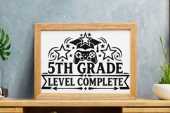 5th Grade Level Complete Svg, Last Day of School Svg. Product Image 6