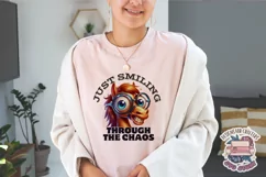 Funny Sarcasm Sublimation design PNG Quote Animal Product Image 4